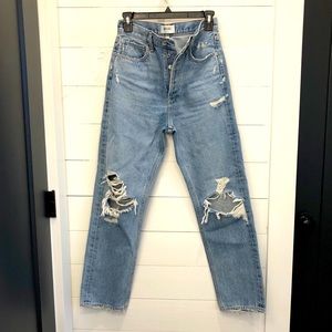 Agolde 90’s Mid Rise Loose Fit in Fall Out